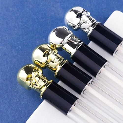 10/30/50pcs 5ml Empty Lip Gloss Tube,DIY Plastic Elegant Liquid Lipstick Container,Round Clear Lipgloss Sample Bottle