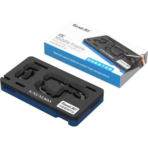 Qianli Middle Layer Reballing Platform for Phone X/XS/XS MAX/11 Motherboard BGA Reballing Fixture PCB Holder JIG board Platform