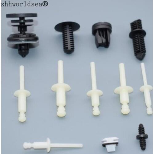 Shhworldsea Nylon Black Retainer For European Car Blind Rivet Door Rrim Panel Retainer With Sealer