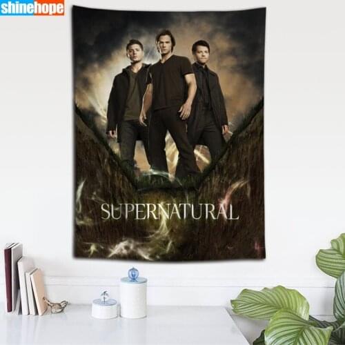 Custom Supernatural tapestry wall hanging tapestry home decoration rectangle bedroom wall art tapestry 140X250cm