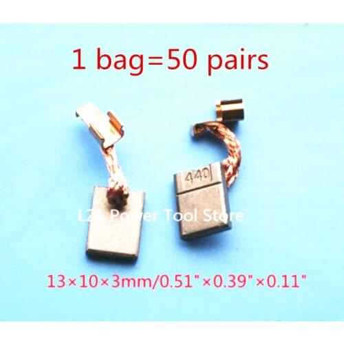 50 Pairs Replacement MAKITA 440 18V 14.4V 194427-5 Carbon Brushes Carbon Brush bhp450 BDF450 BHP446 CB-440 Impact Driver