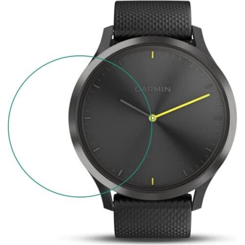Ultra Clear Tempered Glass Protective Film Guard For Garmin Vivomove HR Smart Watch Toughened Display Screen Protector Cover