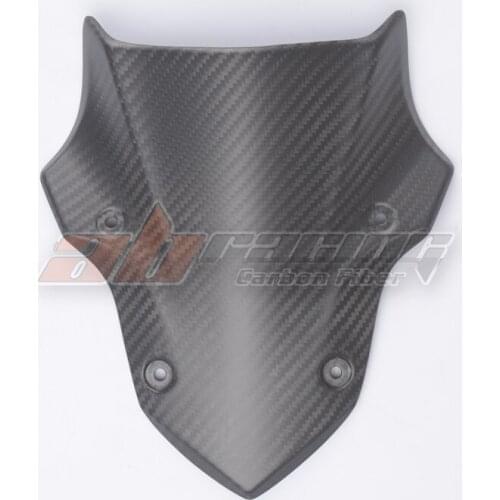 Windscreen Wind Shield Cover For Kawasaki Z900 z900rs 2017-2019 Full Carbon Fiber 100% Twill