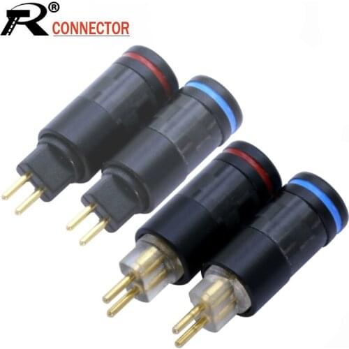 10pcs/lot Carbon Fiber Earphone MMCX Pin Plug for Westone UM3X W4R UE18 Connector Earphone MMCX Pin Plug Jack Wholesales