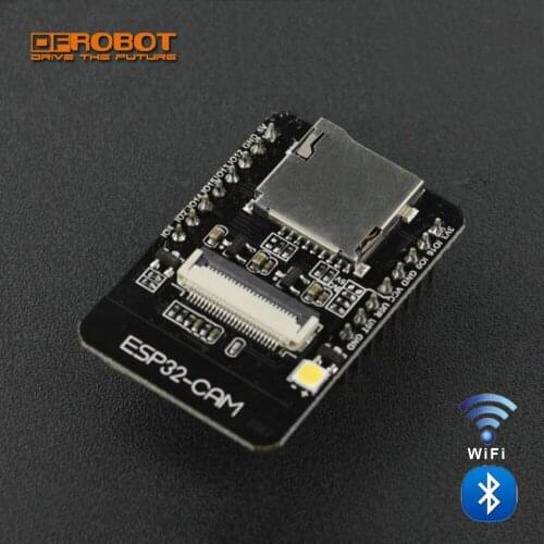 DFRobot DIY ESP32-CAM Dev Board 2 LX6 CPU with onboard camera WiFi Bluetooth for home smart industrial wireless control QR IoT