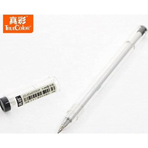 DL Zhencai simble A83 neutral transparent pen 0.5mm bullet pen slip Li pen core office Wholesale price Exquisite office supplier