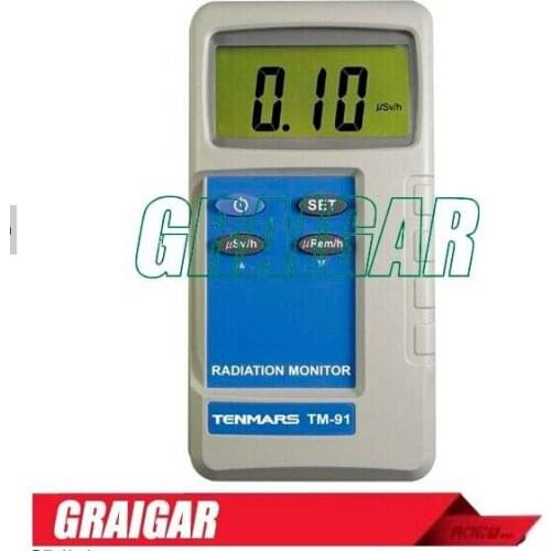 TM-91 Beta Gamma & X-ray Radiation Tester Meter Monitor Detector Range 19.99uSv/h 1999uRem/h