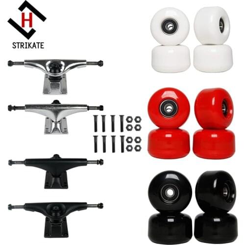 1set Skateboard Truck Wheels Bearing Combo with 29mm skateboard hardware Skateboard Parts