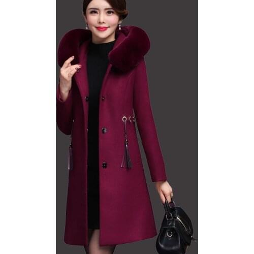 Женские пальто с мехом Luyaoskyen China At AliExpress