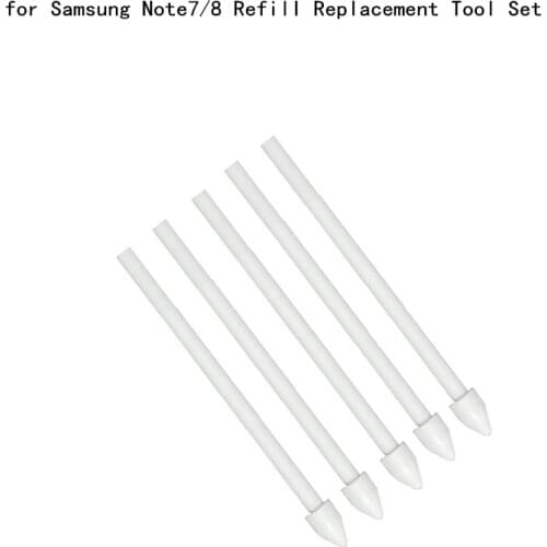 Suitable for Samsung Note7/8 Refill Replacement Tool Set Replacement Nib for S Pen (Black ,White)