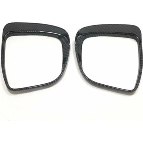 For Nissan X-Trail T32 Rogue 2014-2018 ABS Chrome Car Rearview Mirror Covers Rain Eyebrow Frame Exterior Cover Trim Accessories