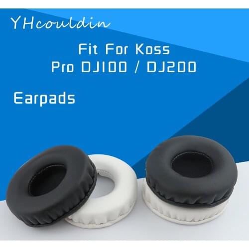 YHcouldin Earpads For Koss Pro DJ100 DJ200 Headphone Accessaries Replacement Leather