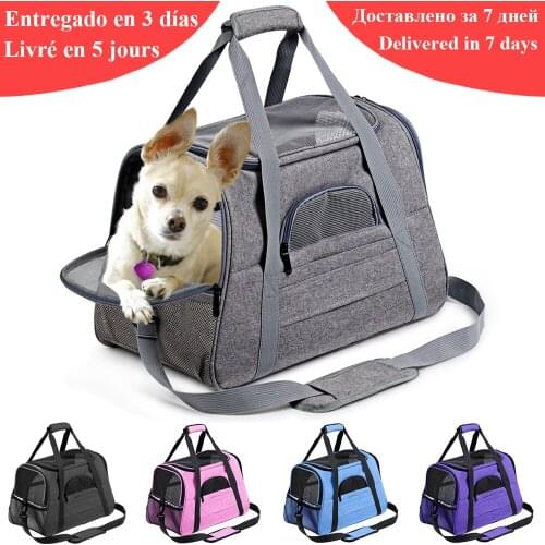 Dog Carrier Bags Portable Pet Cat Dog Backpack Breathable Cat Carrier Bag Airline Approved Transport Carrying For Cats Small Dog