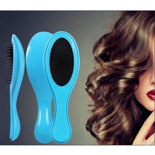 New arrival spoon shape 18CM detangle hair brush comb anti-static massage comb as hairdressing care styling tool in salon