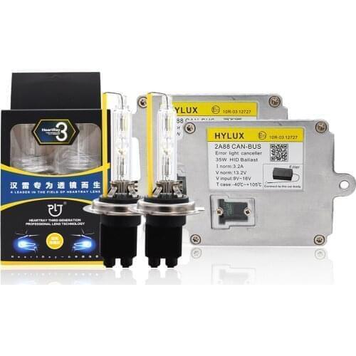 SKYJOYCE 12V 35W Hylux 2A88 Canbus HID Xenon Ballast Kit 4500K 5500K 6500K H1 H7 H11 9005 9006 D2H Heartray Bulb HID Canbus Kit