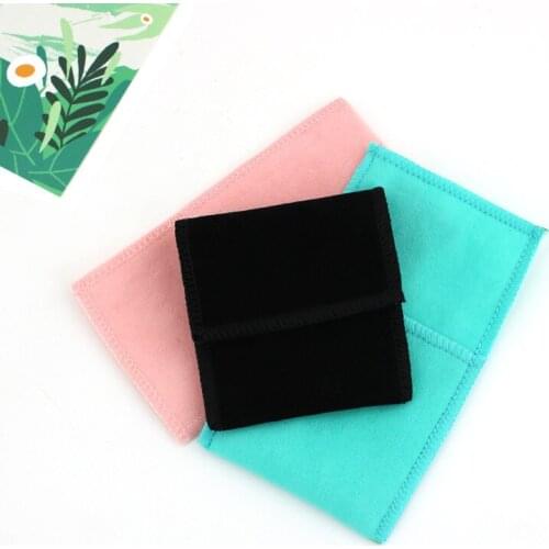 7X9CM Velvet Gift Bags Wedding Favor Jewelry Makeup Packaing Gift Pouch Square Sack Bag