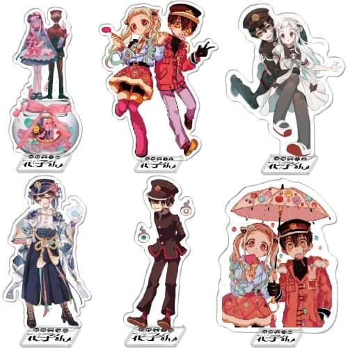 Toilet Bound Jibaku Shounen Hanako Kun Minamoto Acrylic Stand Figure Plate Collection Model Toy Gifts Cosplay Desk Decor
