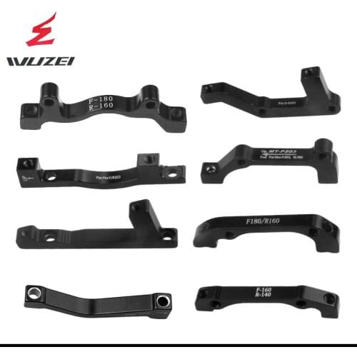 WUZEI MTB 1pc Brake Disc Ultralight Bracket IS PM A B to PM Brake Disc Bracket Adapter For 140 160 180 203mm Rotor