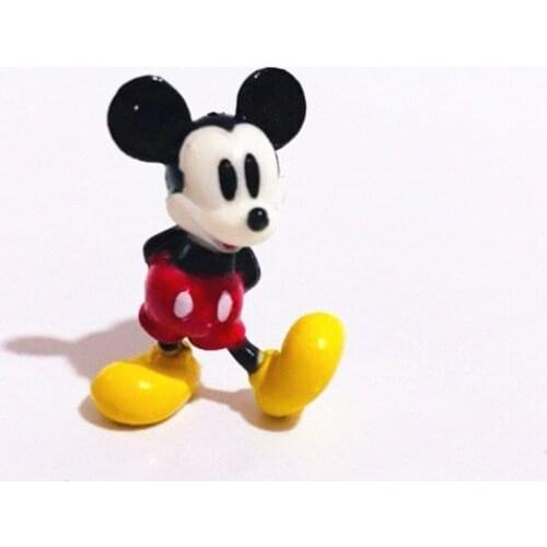 10pieces/lot 3cm pvc mini carcoon mouse doll Bonsai toys Viewing figures play house Christmas gift