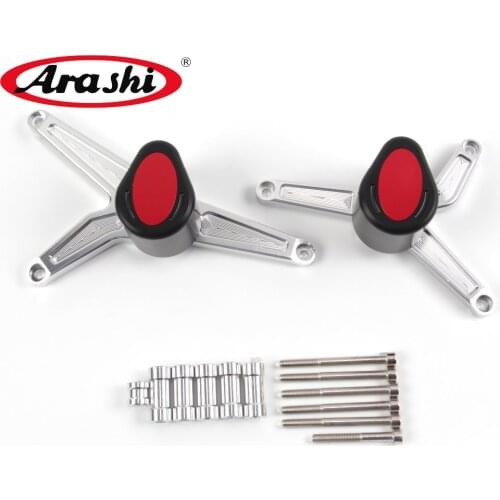 Arashi 2PCS For HONDA CBR1000RR 2006 2007 CNC Engine Protector Slider Engine Guard Cover Case Motorcyce CBR 1000 RR CBR1000 RR