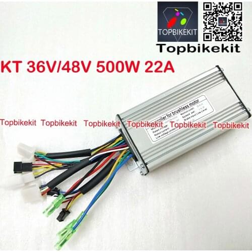 Ebike Controller 36V 500W 48V 500W 9 Mosfet KT Torque Simulation Sine Wave controller KT LCD3/LCD8H/LCD8S