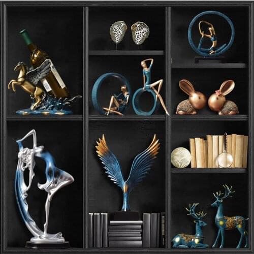 Swan Family Figurines Lovely Dancer Ornament Home Decor Creative Animal Crafts Home Decor Accessories Wedding Gift for lovers