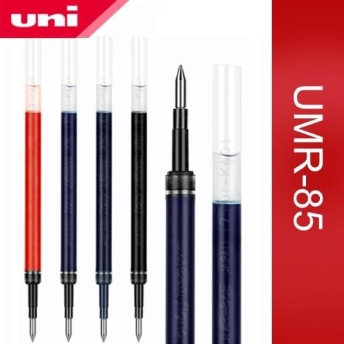 8 Pcs/Lot Mitsubishi Uni UMR-85/83 Gel Ink Pen 0.5/0.38mm Ball Signo Refill for UMN-105 UMN-152 UMN-207 Pen refill Stationery