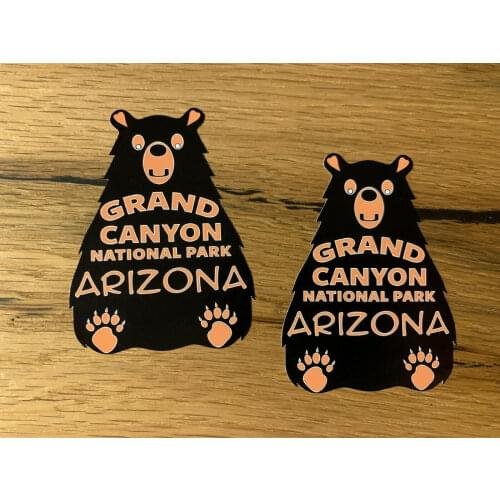 GRAND Canyon Reise Aufkleber Koffer Work &Travel USA Oldtimer Arizona V8 #585