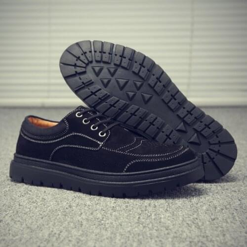 Yomior Classic Vintage Fashion Casual Men Shoes Cow Leather Breathable Loafers Designer High Quality Dress Tooling Boots Flats