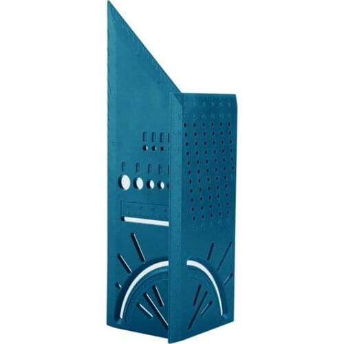 Vertical Angle Measuring Ruler Woodworking Scribe Measuring Ruler with Gauge Dovetail Marking Template Calibration Measure Tool