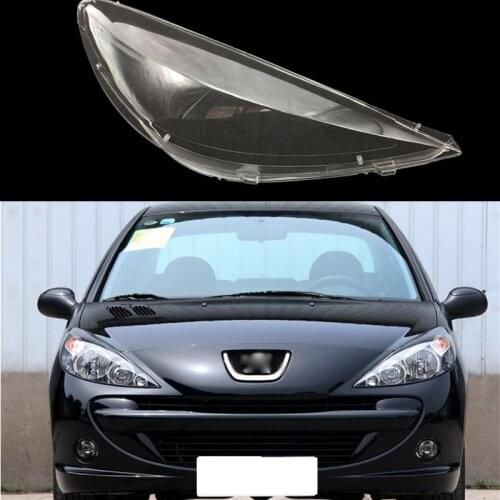 For Peugeot 207 Headlight Shade Headlight Shell 09 10 11 12 13 Peugeot 207