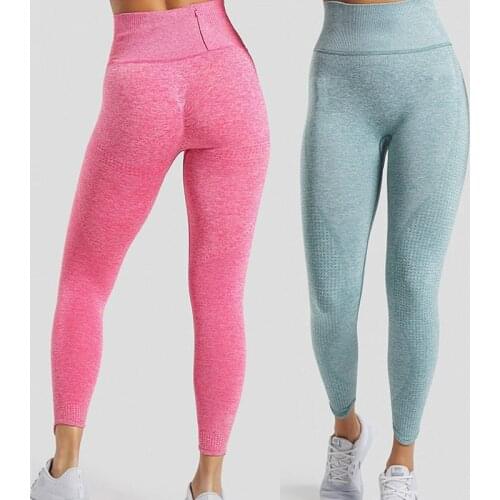 New Vital Rise Seamless Leggings Women Zip Pocket Fitness Yoga Pants Booty Tights Sexy Scrunch Butt Gym Workout Sport Legging