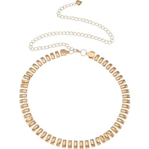 New Women Sexy Chain Belt Punk Chain Golden Adjustable Thin Waist Chain Waist Belt Dress Accessories