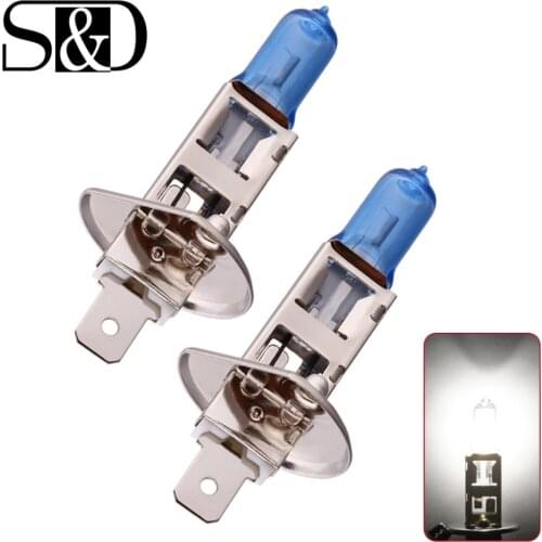 2pcs 24V H1 100W Super Bright White Fog Lights Halogen Bulb High Power Car Headlight Lamp Car Light Source parking auto