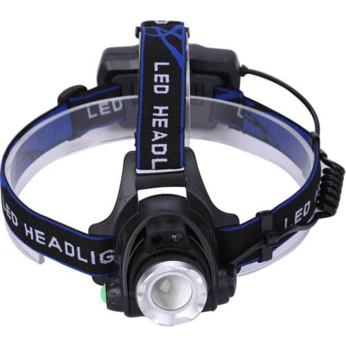 Head Lamp LED Fishing Headlight T6 Zoom Miner Lamp Searchlight Portable Light Work Long-range Waterproof Light led