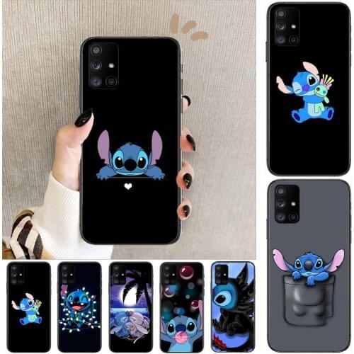 Turo Disney Phone Case Hull For Samsung Galaxy A50 A51 A20 A71 A70 A40 A30 A31 A80 E 5G S Black Shell Art Cell Cove