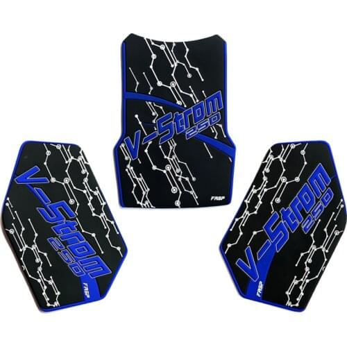 V strom 250 motorcycle rubber tank decal sticker for Suzuki DL 250 motorcycle series