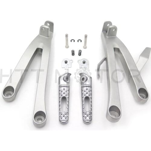 Rear Passenger Foot Pegs Bracket For Honda Cbr 600Rr 2007 2008 2009 2010 2011 07-14 Aftermarket Free Shipping Motorcycle Parts