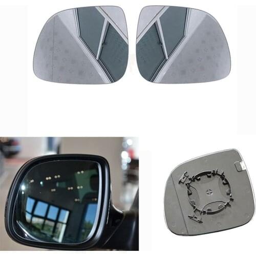 Car Replacement Left Right Heated Wing Rear Mirror Glass for 2018 VW Caravelle Multivan T5 T6 T7 7E0 853 521 7E0 853 522