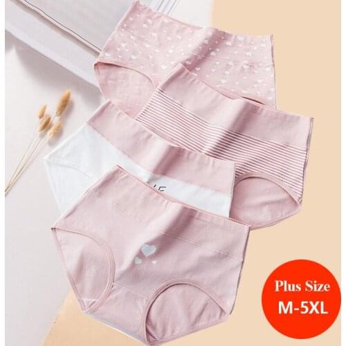 ATOXY Women Panties Cotton High Waist Slimming Underwear Girls Seamless Briefs Sexy Breathable Lingerie Intimate Plus Size M-5XL