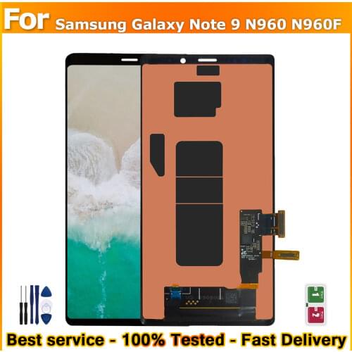 AAA Super AMOLED for Samsung Galaxy NOTE 8 N9500 N950FD NOTE 9 NOTE 10 LCD N950A N950U N950F N950V display touch screen Assemb