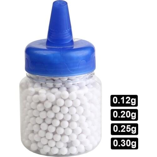 1000Pcs Airsoft 6mm Strike BB Ball Tactical Hunting Shooting Practice BB Bullets Paintball Slingshot Plastic Ammo