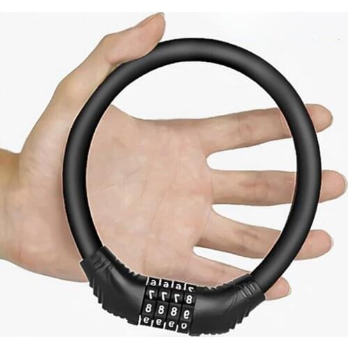 4 Digits Bicycle Lock Combination Code Bicycle Lock Bicycle Security Lock Bike Equipment Anti-theft Lock Bicycle Accessories