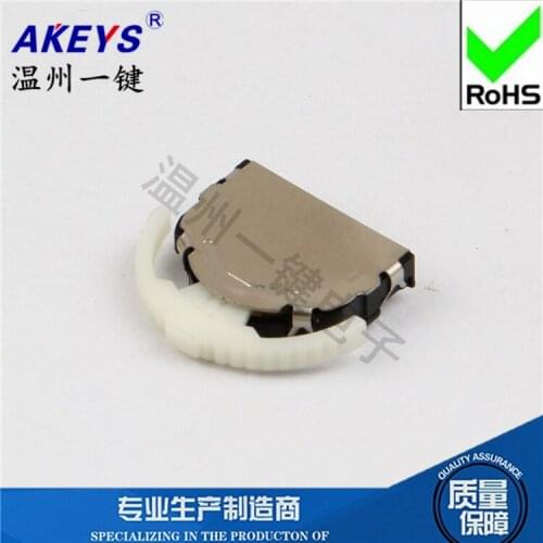 5 Pcs Large head dial multi-function switch reset switch high quality five-way switch FT-009 white handle LY-K3-01