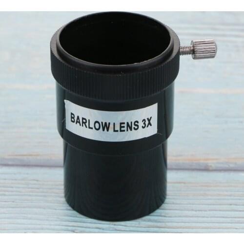 5X 3X Barlow Lens Telescope Eyepiece Set 1.25" for Celestron Moon Planet M42