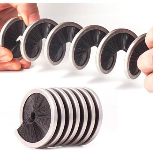 70% Hot Sale Rope Cleaning Brush Mini Wear-resistant Nylon Good Lubricity Climbing Rope Brush for Zipline