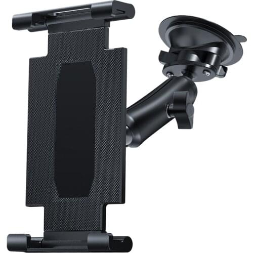 Car Mount Holder Universal Cell Phone Tablet Grip Holder Bracket for Vehicle Windshield with 9 CM Double Socket Arm Suction Cup