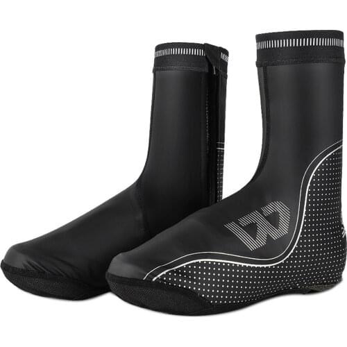 Cycling Boots Shoe Covers Waterproof Windproof Warm Overshoes Bike Shoe Covers Booties For Winter Warm Cycling Bike Equipment