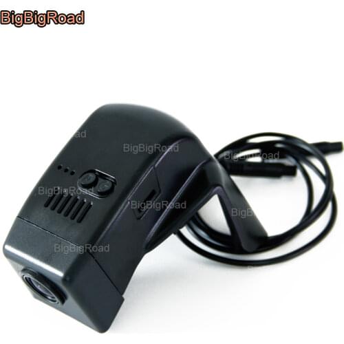 BigBigRoad For volvo XC90 2015 2017 Car Video Recorder dash cam Dual Camera Wifi DVR FHD 1080P With AV-out