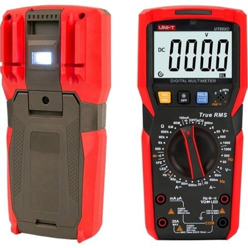 Electric RMS Digital multimeter 20A high current digital multimeter NCV capacitor triode temperature test